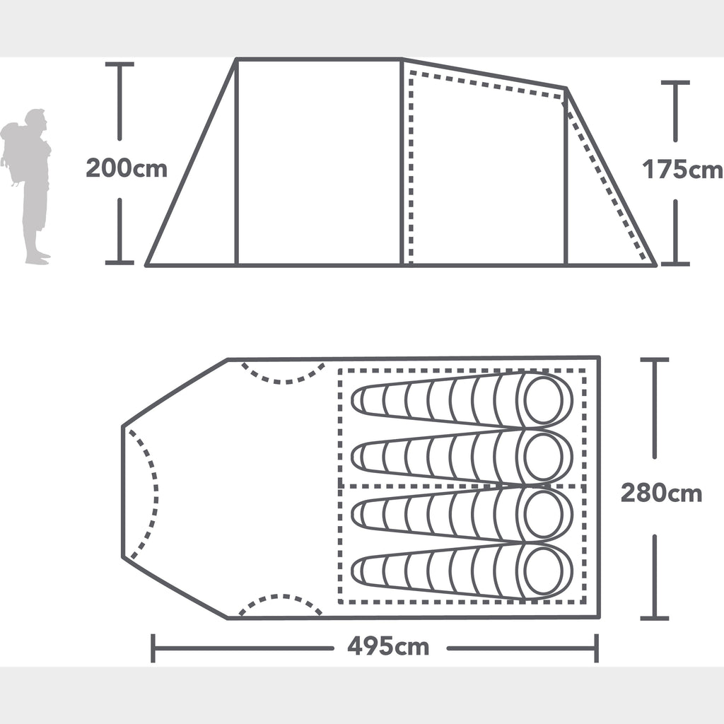 Refurbished Air 400 Nightfall Tent