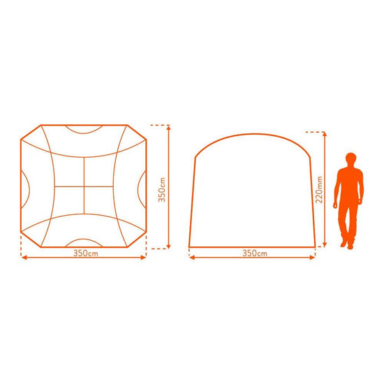Refurbished Eurohike Shelter