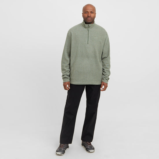 Men’s Bracken Half Zip Stripe Fleece