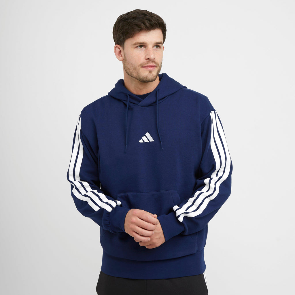 Men’s Essentials 3-Stripes Fleece Sweatshirt