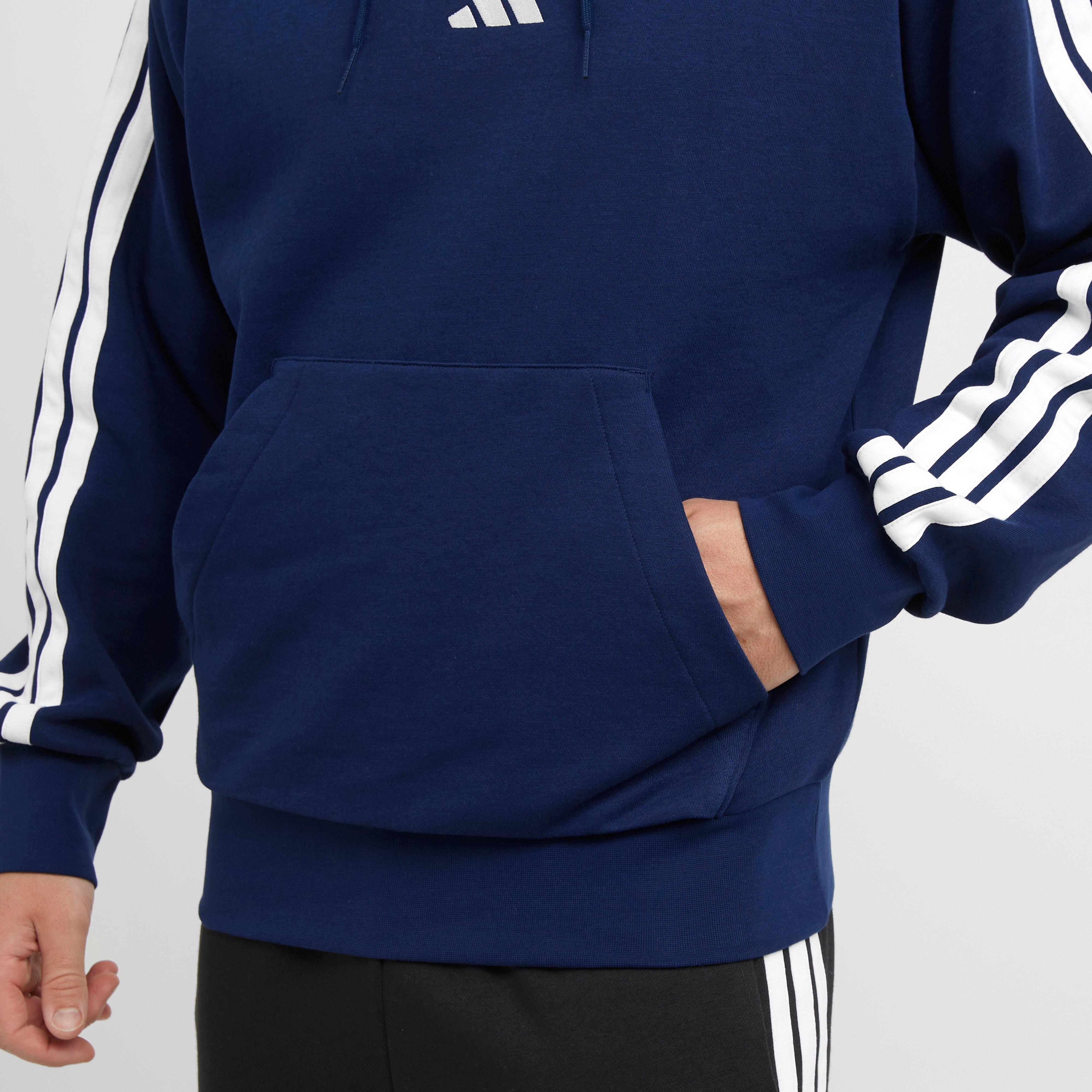 Men’s Essentials 3-Stripes Fleece Sweatshirt
