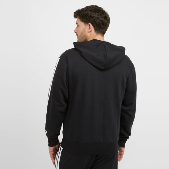 Men’s Essentials 3-Stripes Fleece Hoodie