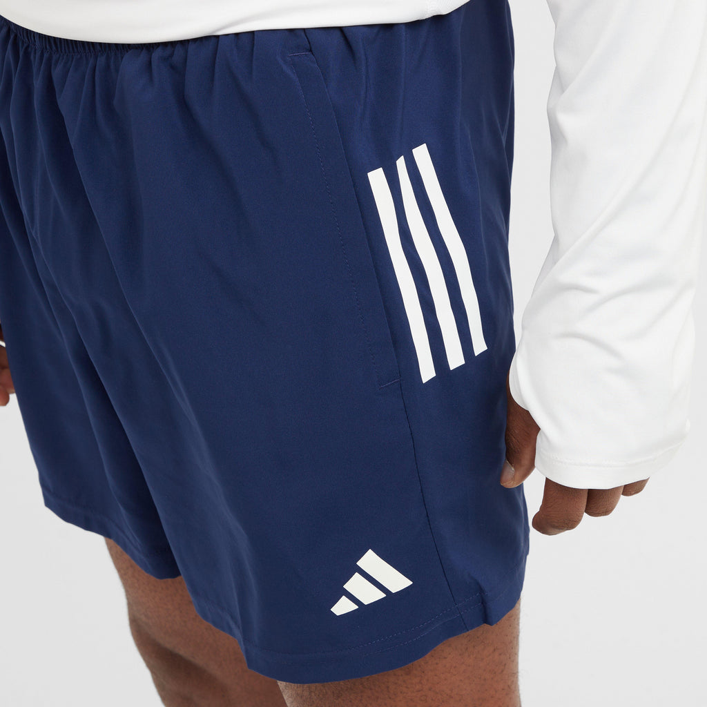 Ha7327 Blue adidas Men's Own The Run Shorts – Blacks
