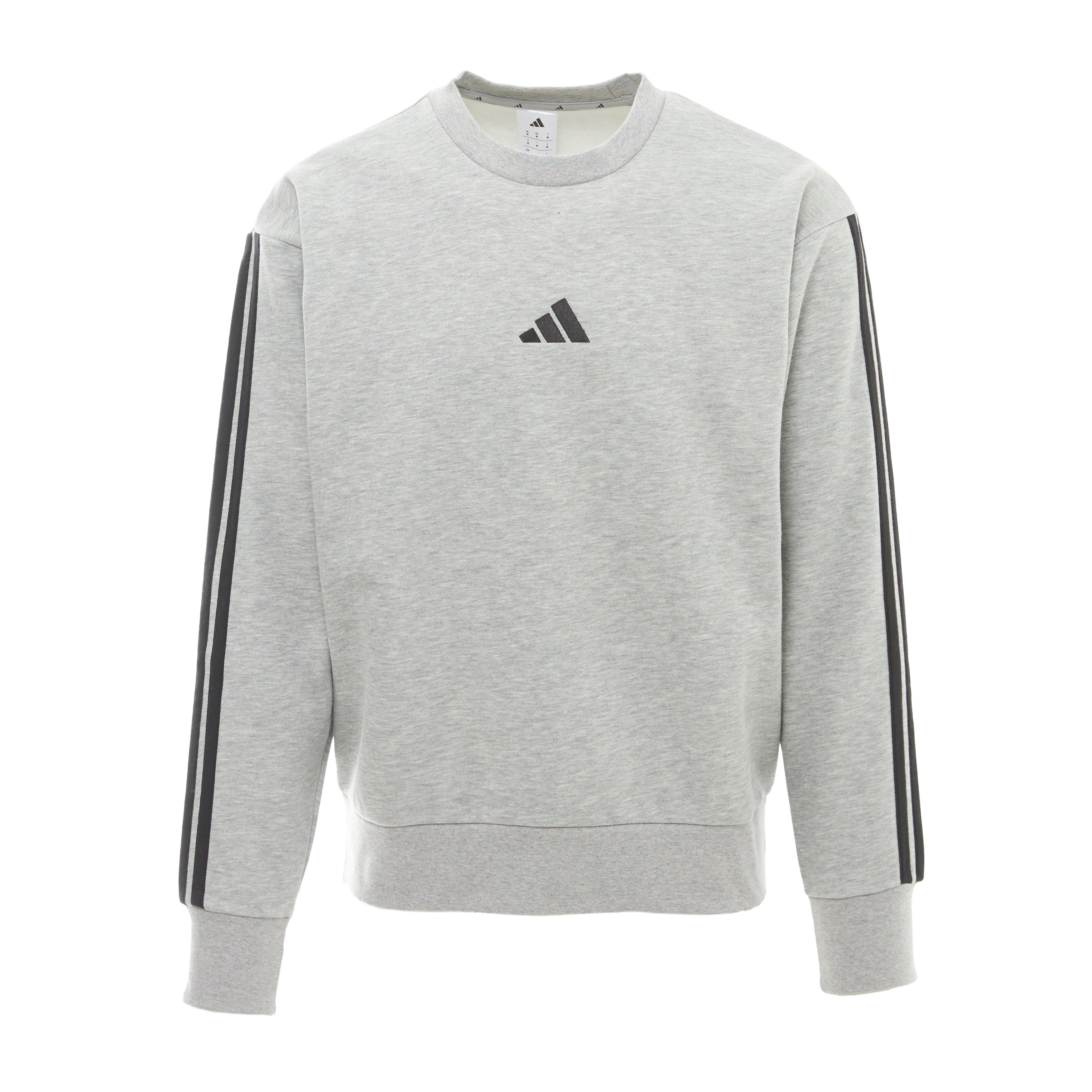 Men’s Essentials 3-Stripes Fleece Sweatshirt