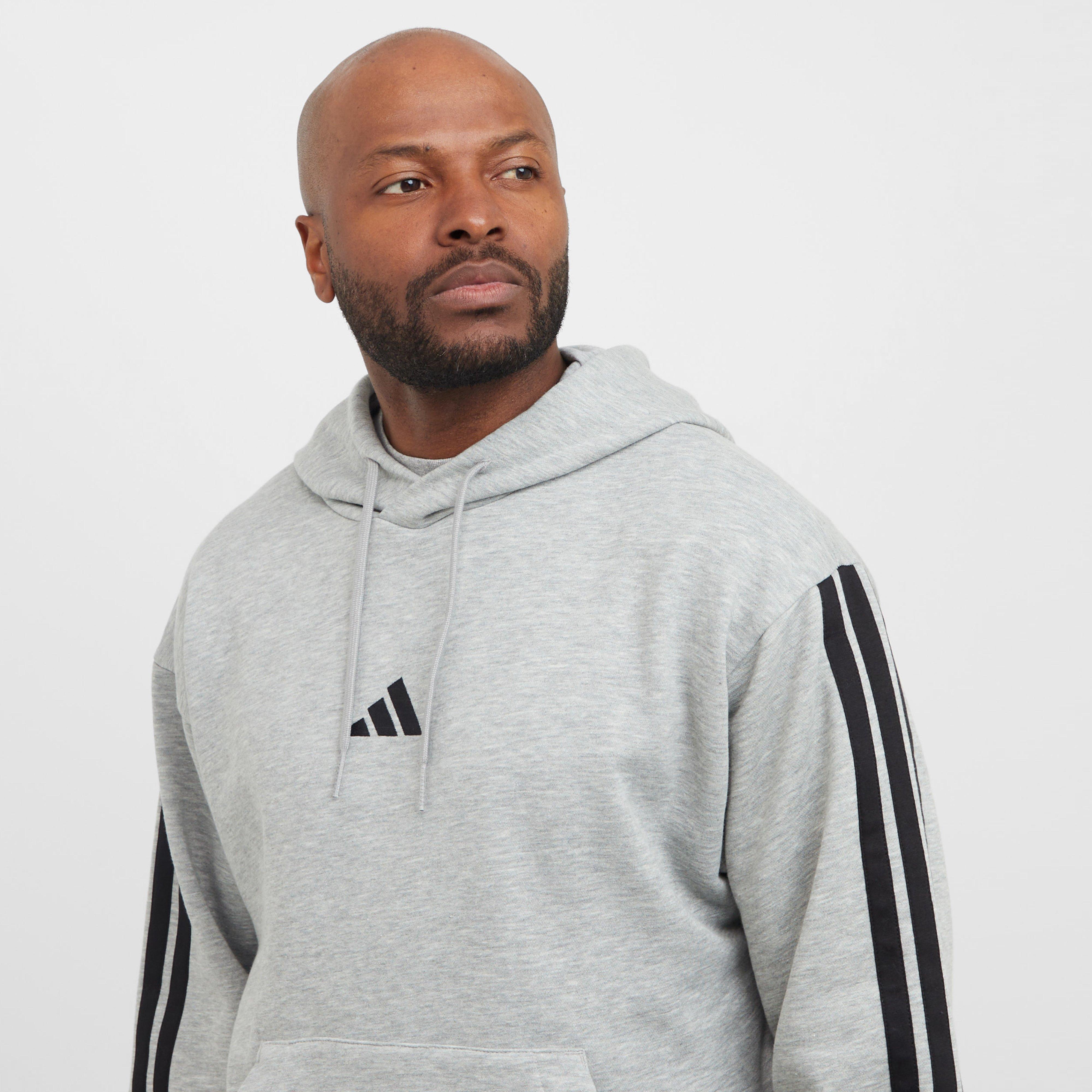 Men’s Essentials 3-Stripes Fleece Sweatshirt