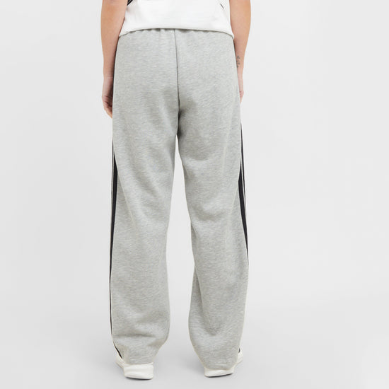 Women’s Essentials 3-Stripes Open-Hem Fleece Pants