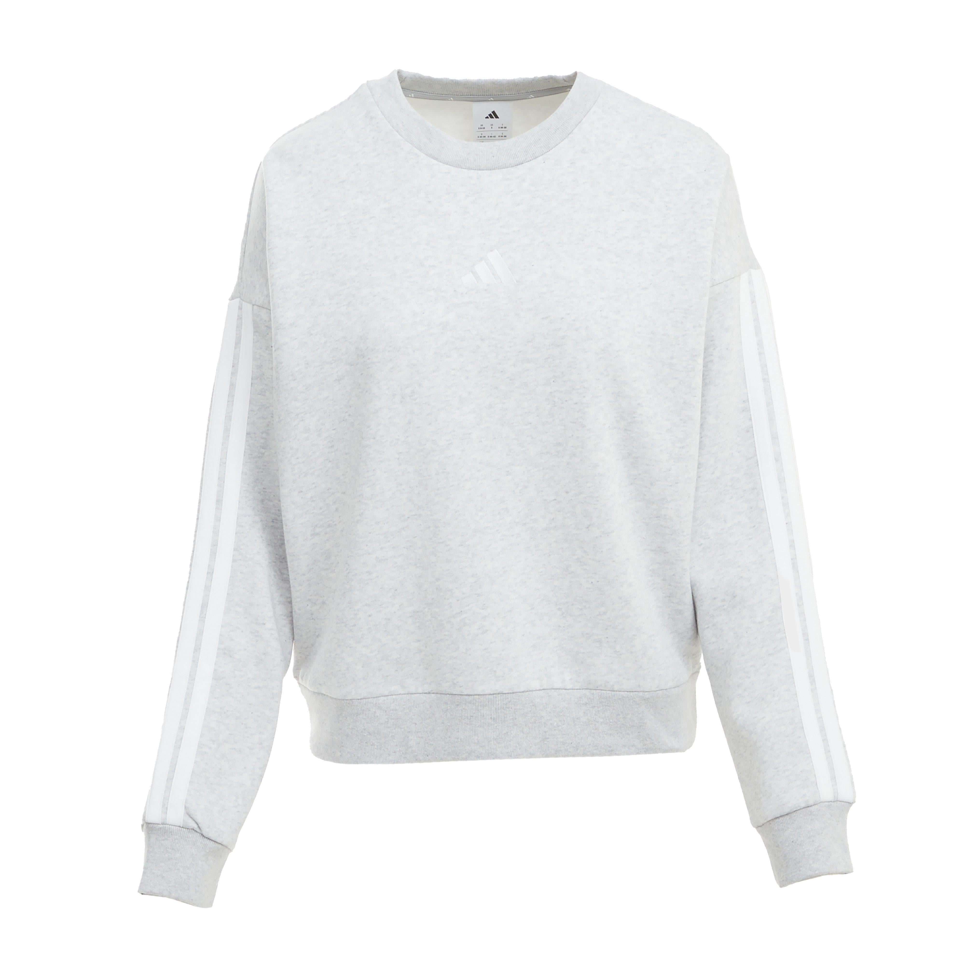Women's Essentials 3-Stripe Fleece Sweatshirt