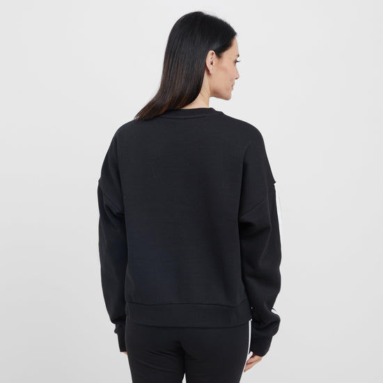 Women's Essentials 3-Stripe Fleece Sweatshirt