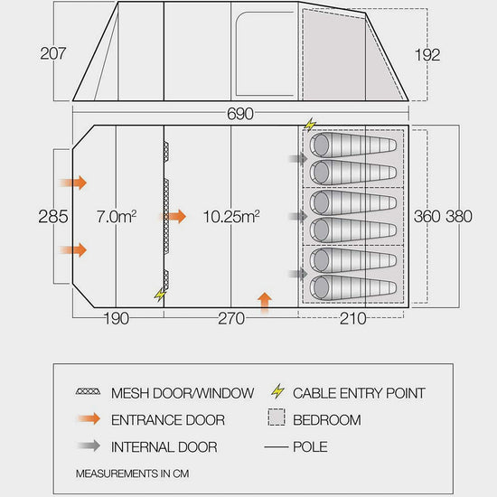 Refurbished Callao 600XL Tent