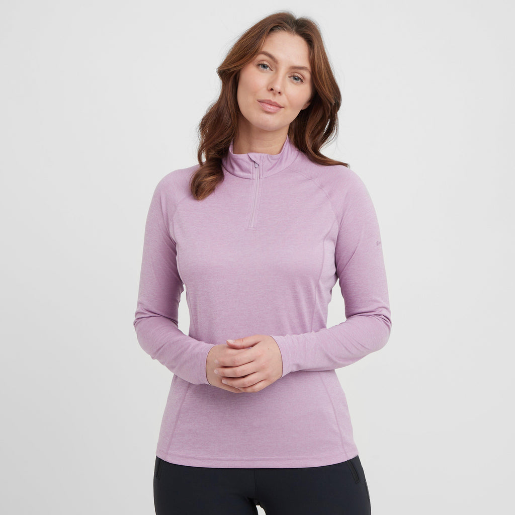 Women's Dart Zip Neck T-Shirt