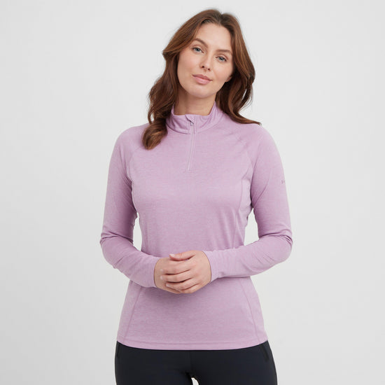 Women's Dart Zip Neck T-Shirt