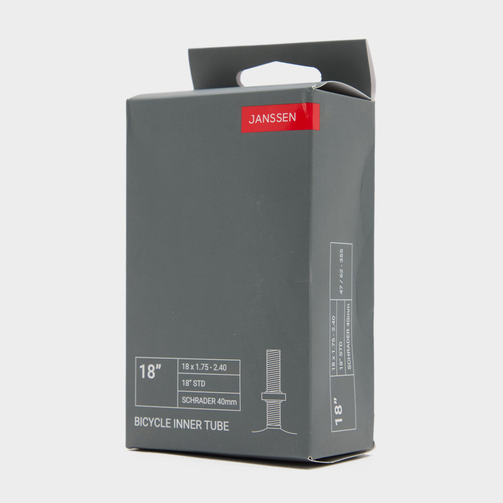 18 x 1.75 - 2 1/4" Bike Inner Tube with Angled Schrader Valve