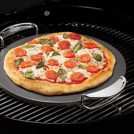 Crafted Gourmet BBQ System Glazed Pizza Stone