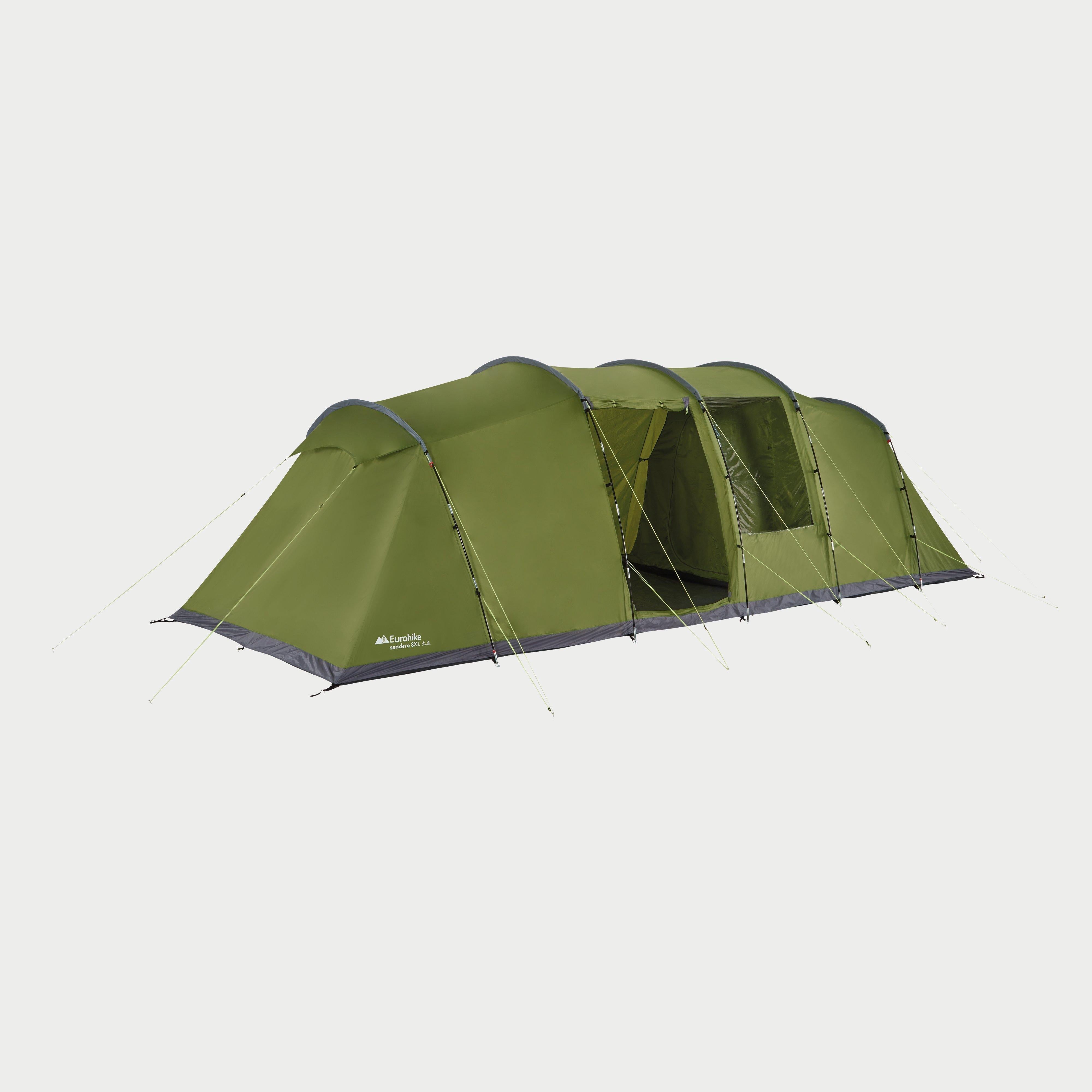 Green Eurohike Refurbished Sendero 8XL Tent – Blacks