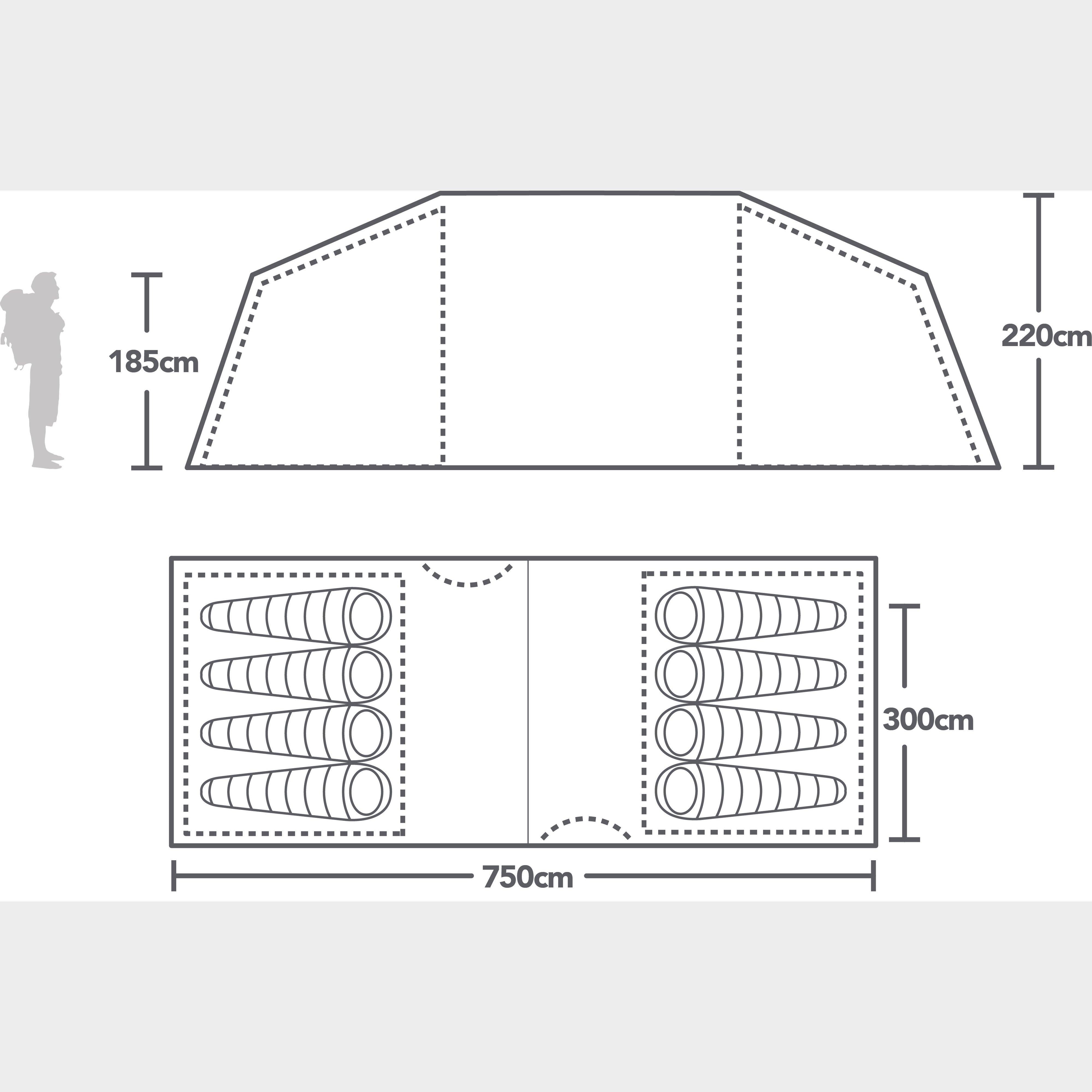 Refurbished Air 800 Nightfall® Tent