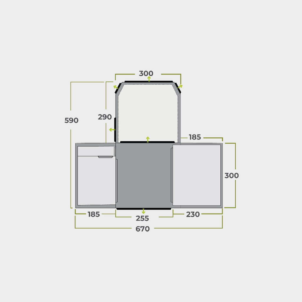 Refurbished Aerodome II Pro 6 Person Tent