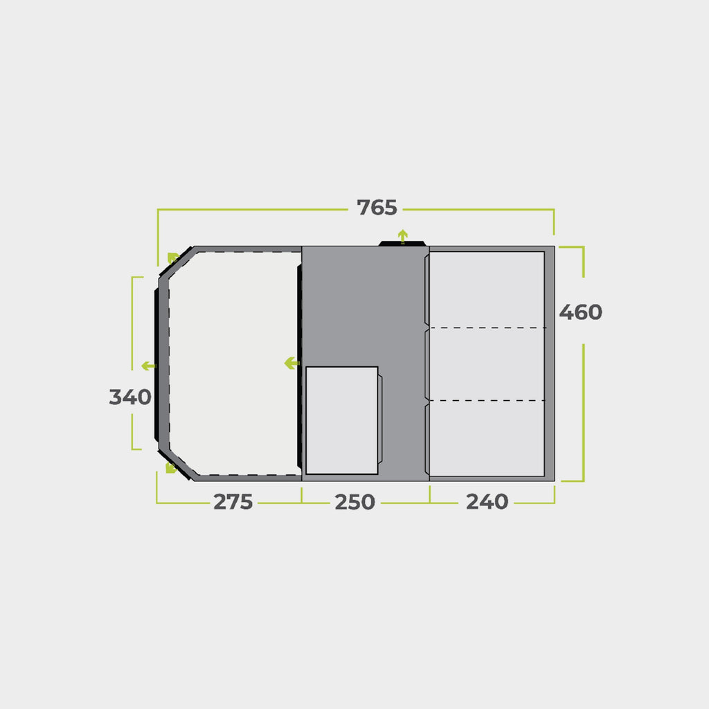Refurbished Aero Dura TXL Air Tent