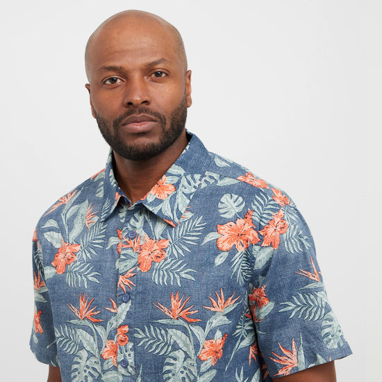 Men’s Palm Short Sleeved Shirt