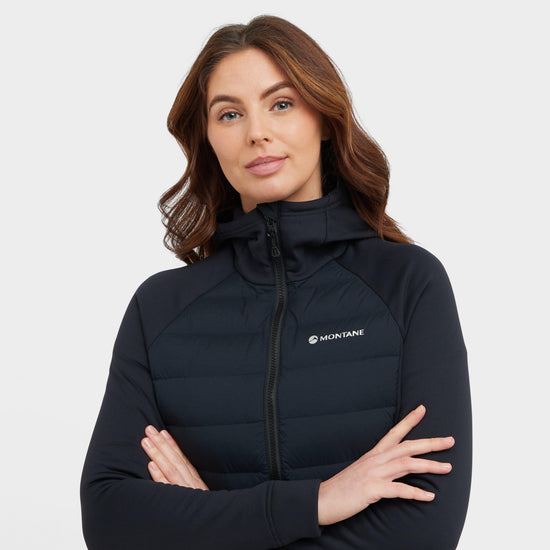 Women's Composite Hooded Down Jacket