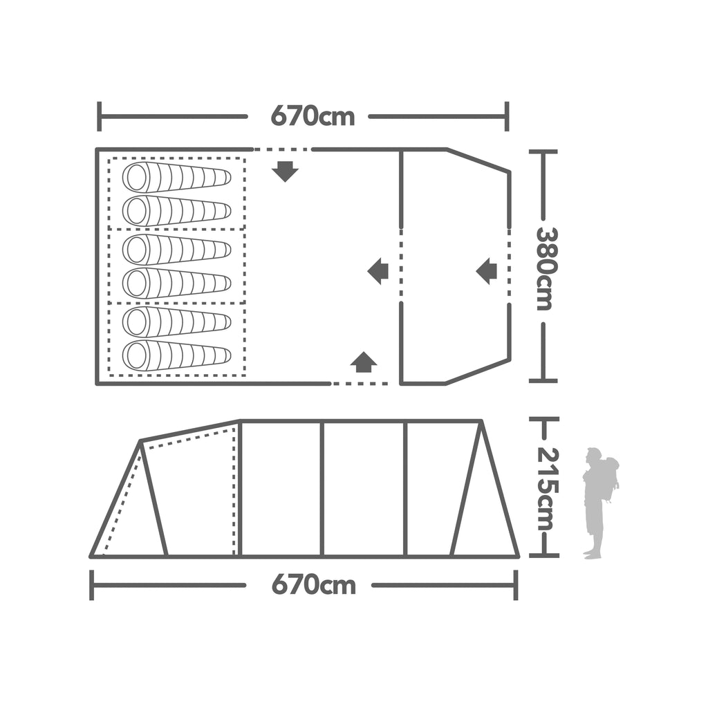 Oregon 6 Tent