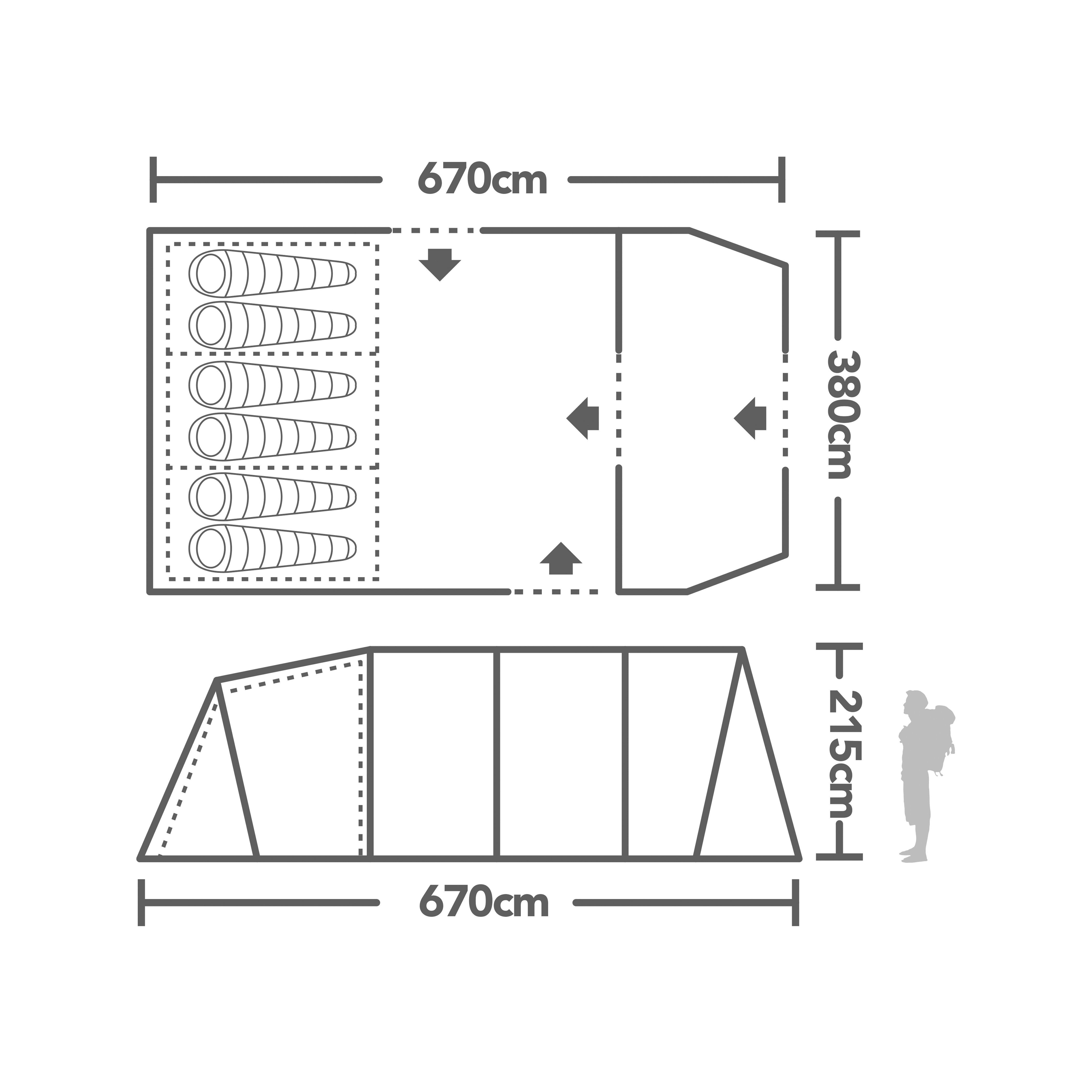 Oregon 6 Tent