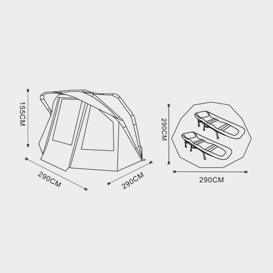 Refurbished Fragment 2 Man Bivvy