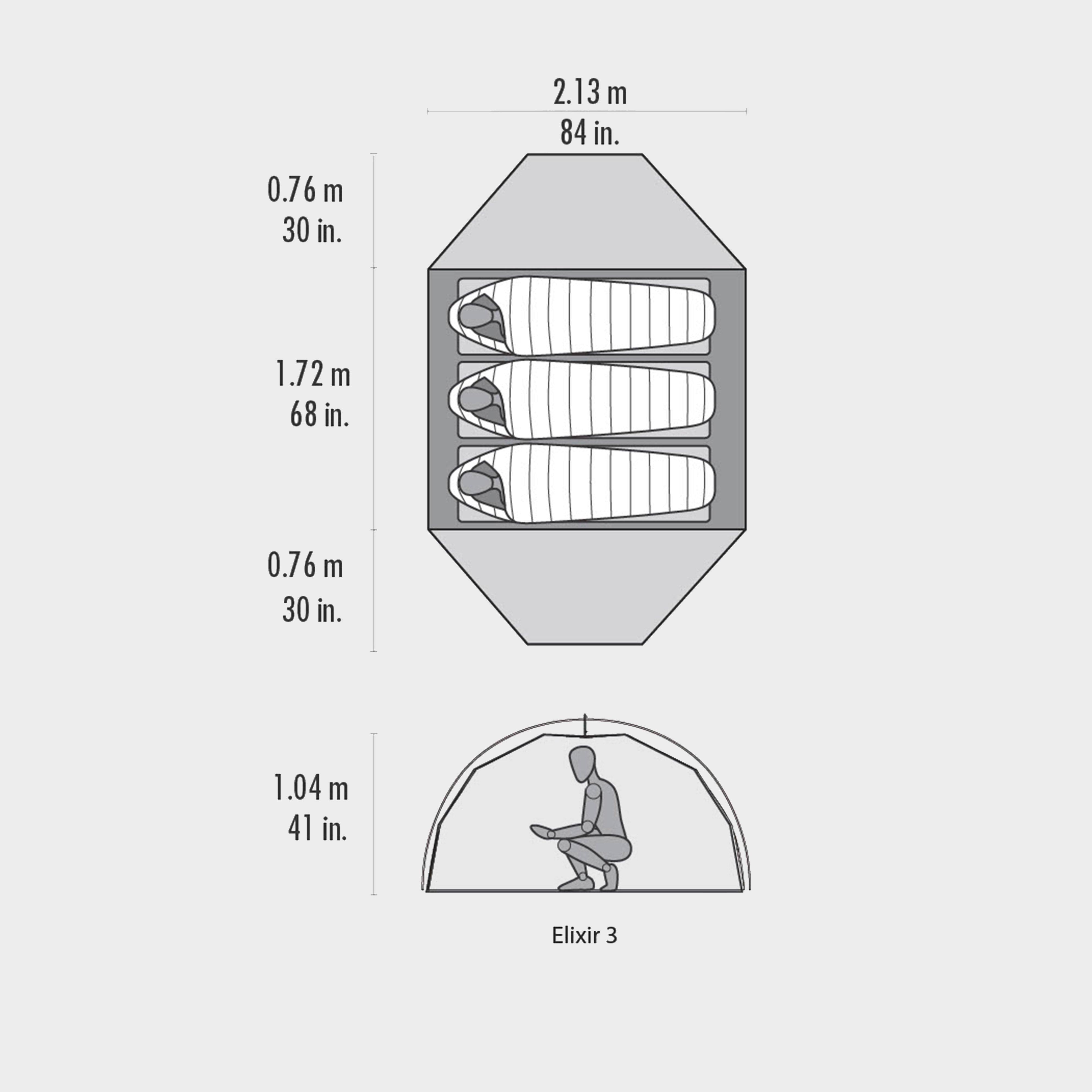 Refurbished Elixir 3 Tent