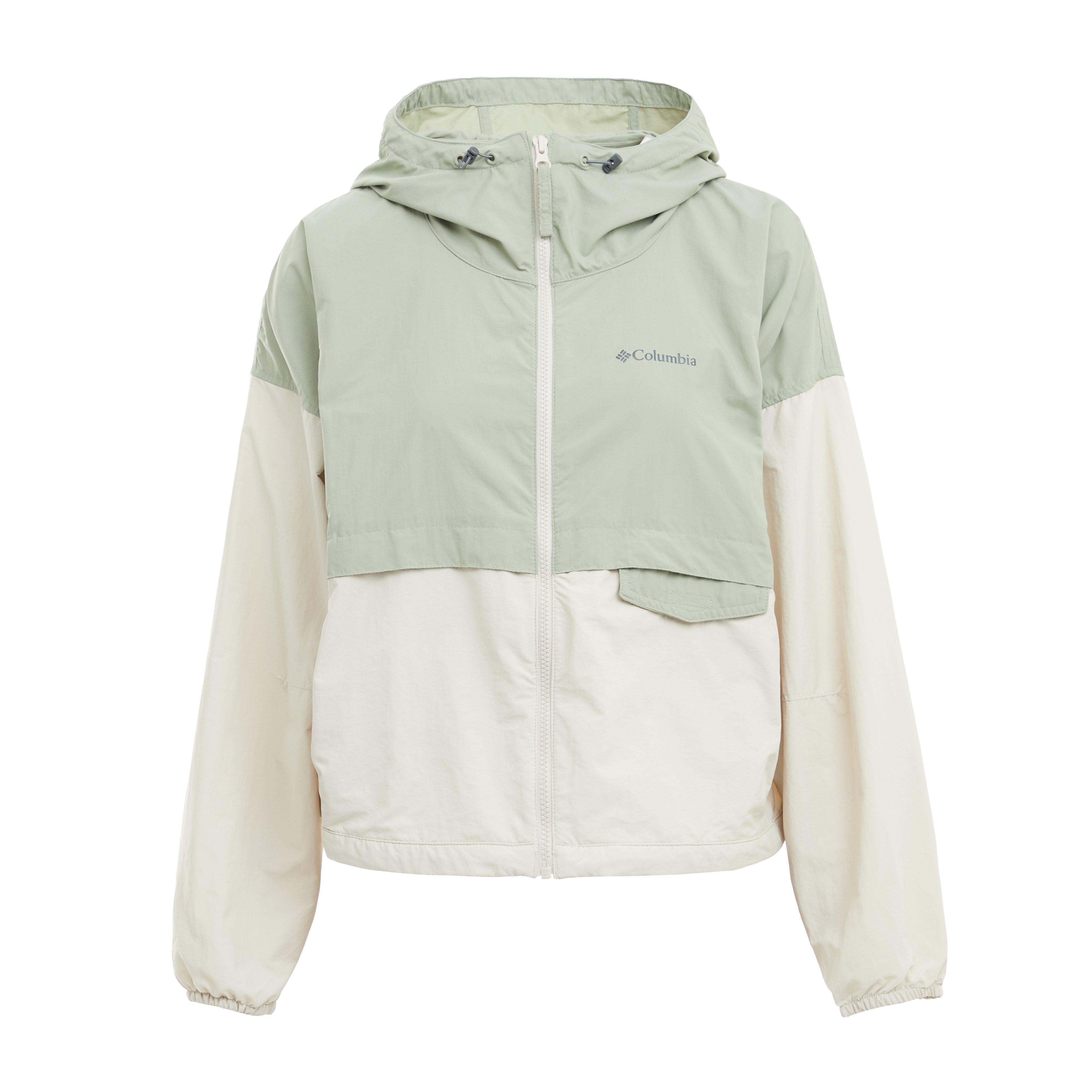 Green Columbia Women's Spire Valley™ Cropped Windbreaker Jacket