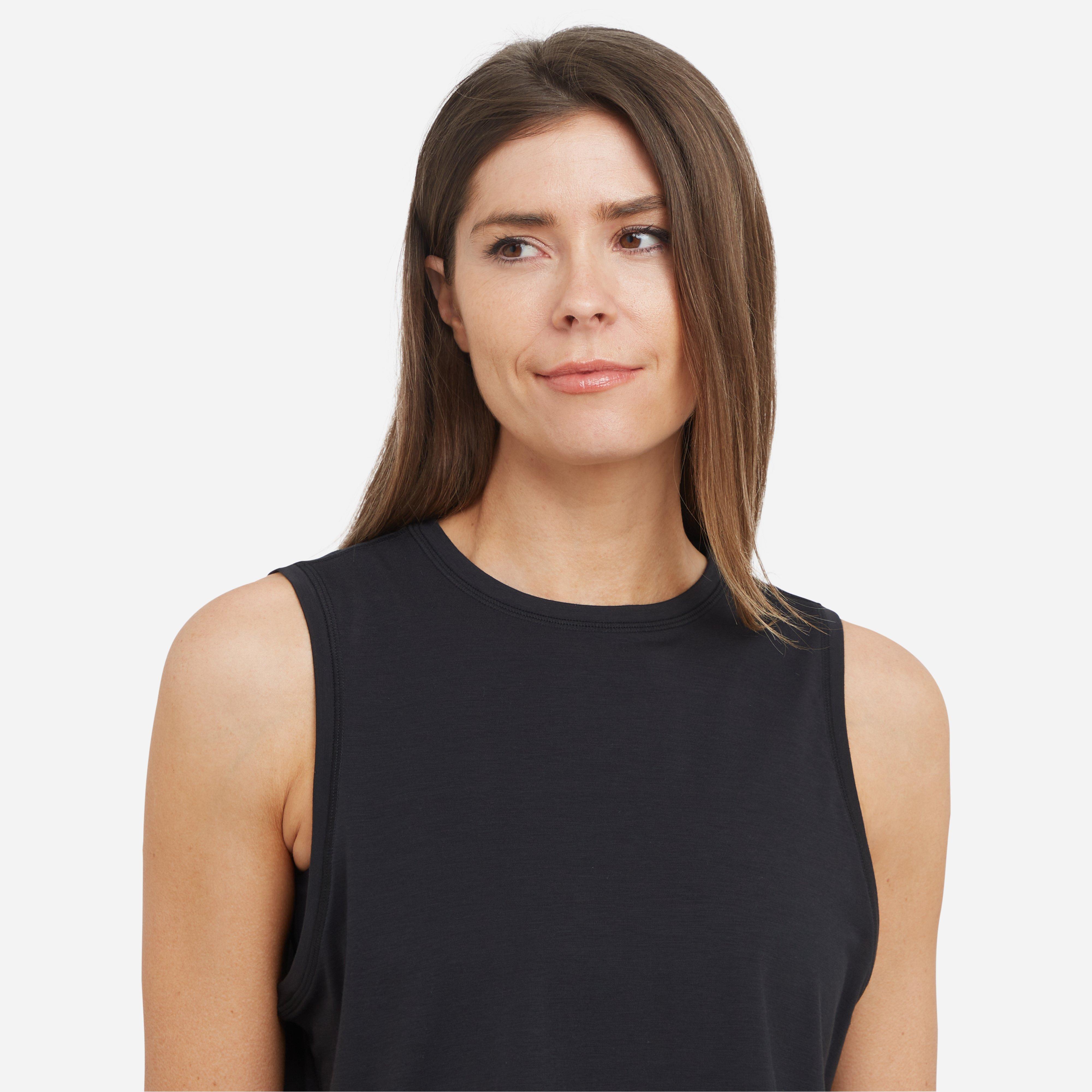 Women’s Breathe Easy Crop Muscle Vest