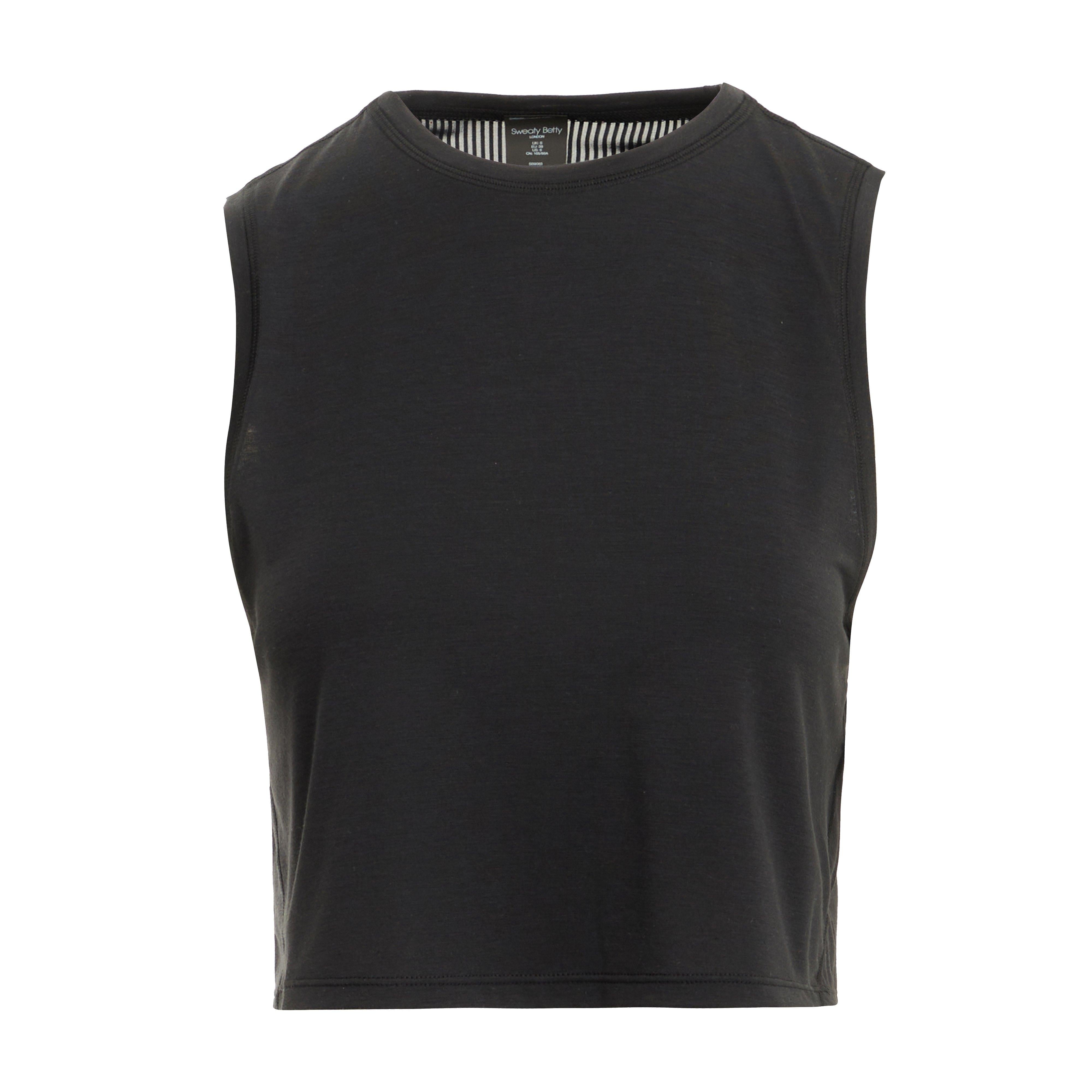 Women’s Breathe Easy Crop Muscle Vest