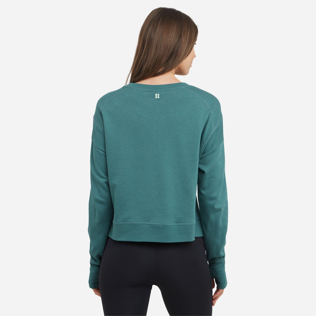 Women’s After Class Crop Sweatshirt