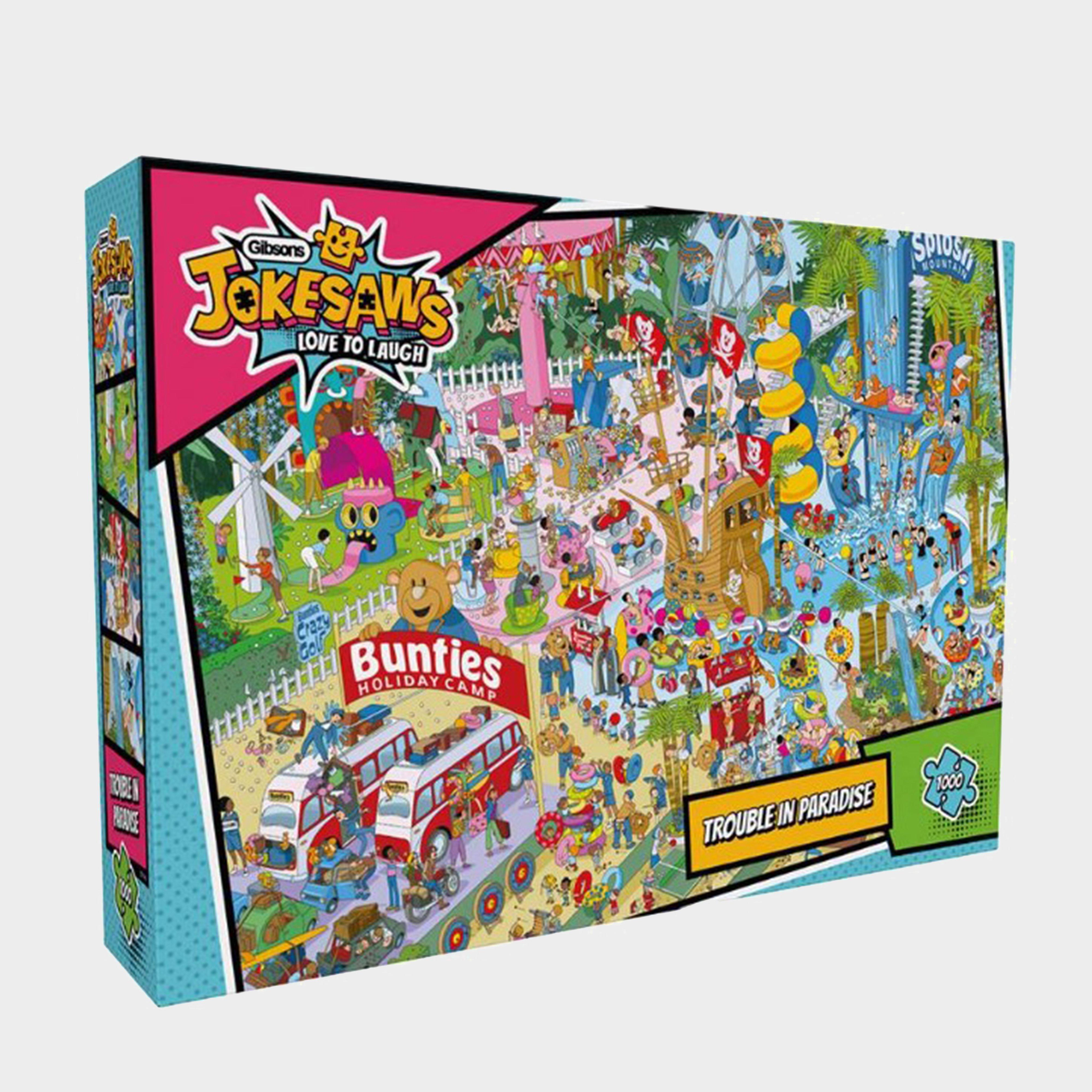 Jokesaws: Trouble in Paradise 1000 Piece Jigsaw Puzzle