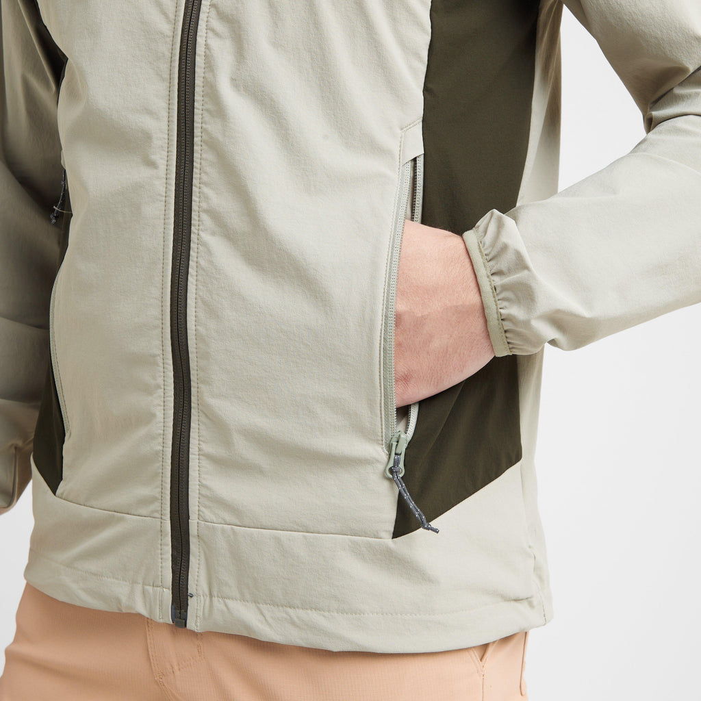 Men's Heather Canyon™ II Hooded Hiking Softshell Jacket