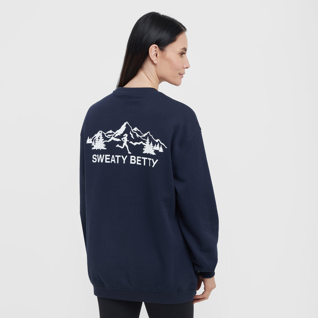 Women’s Explore More Cotton Rich Longline Sweatshirt