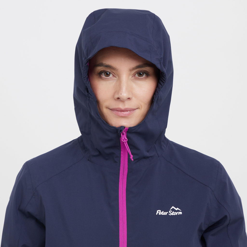 Navy Peter Storm Women s Cloudburst Waterproof Jacket Blacks navy-peter-storm-women-s-cloudburst-waterproof-jacket-blacks