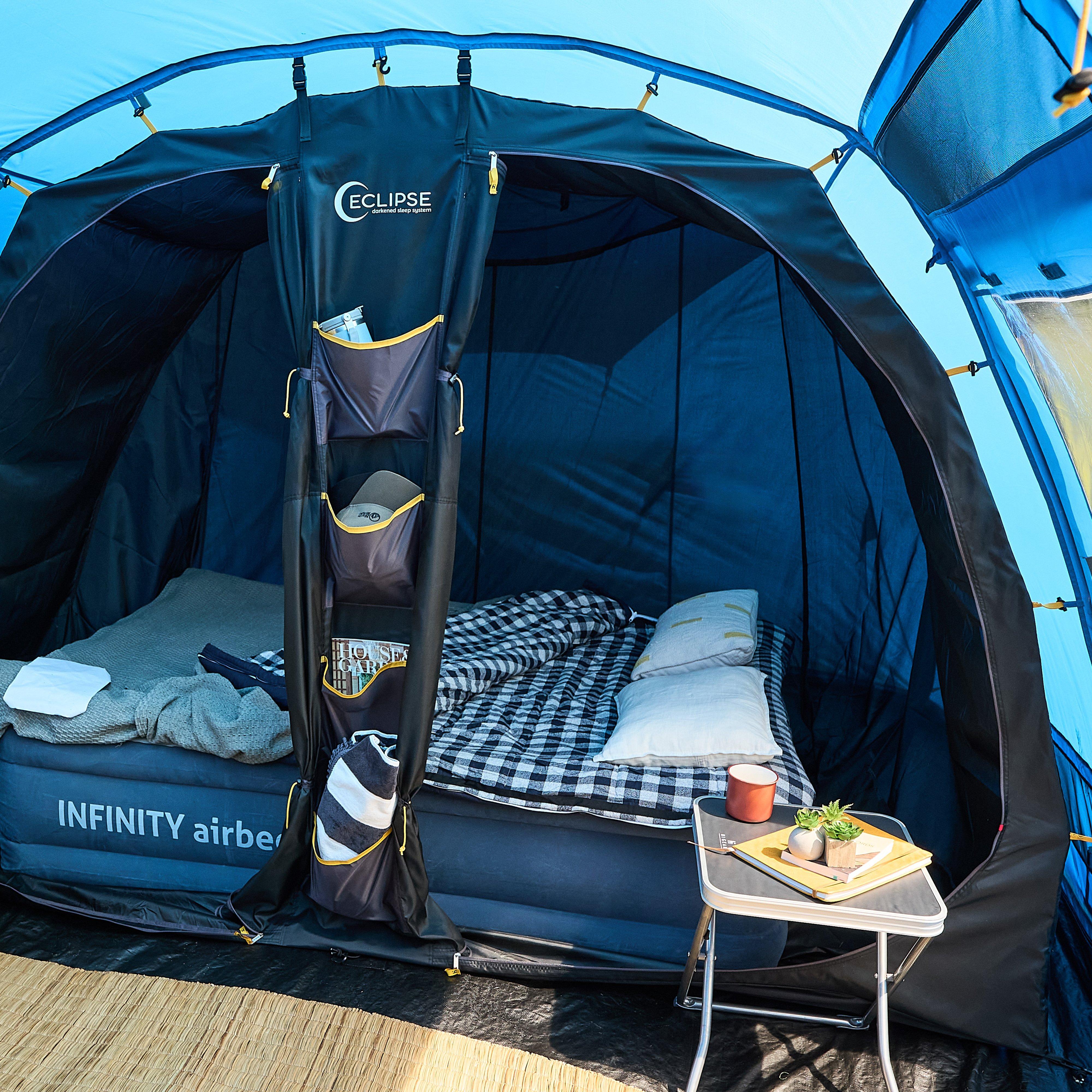 Blue Hi-Gear Zenobia 8 Eclipse Tent – Blacks