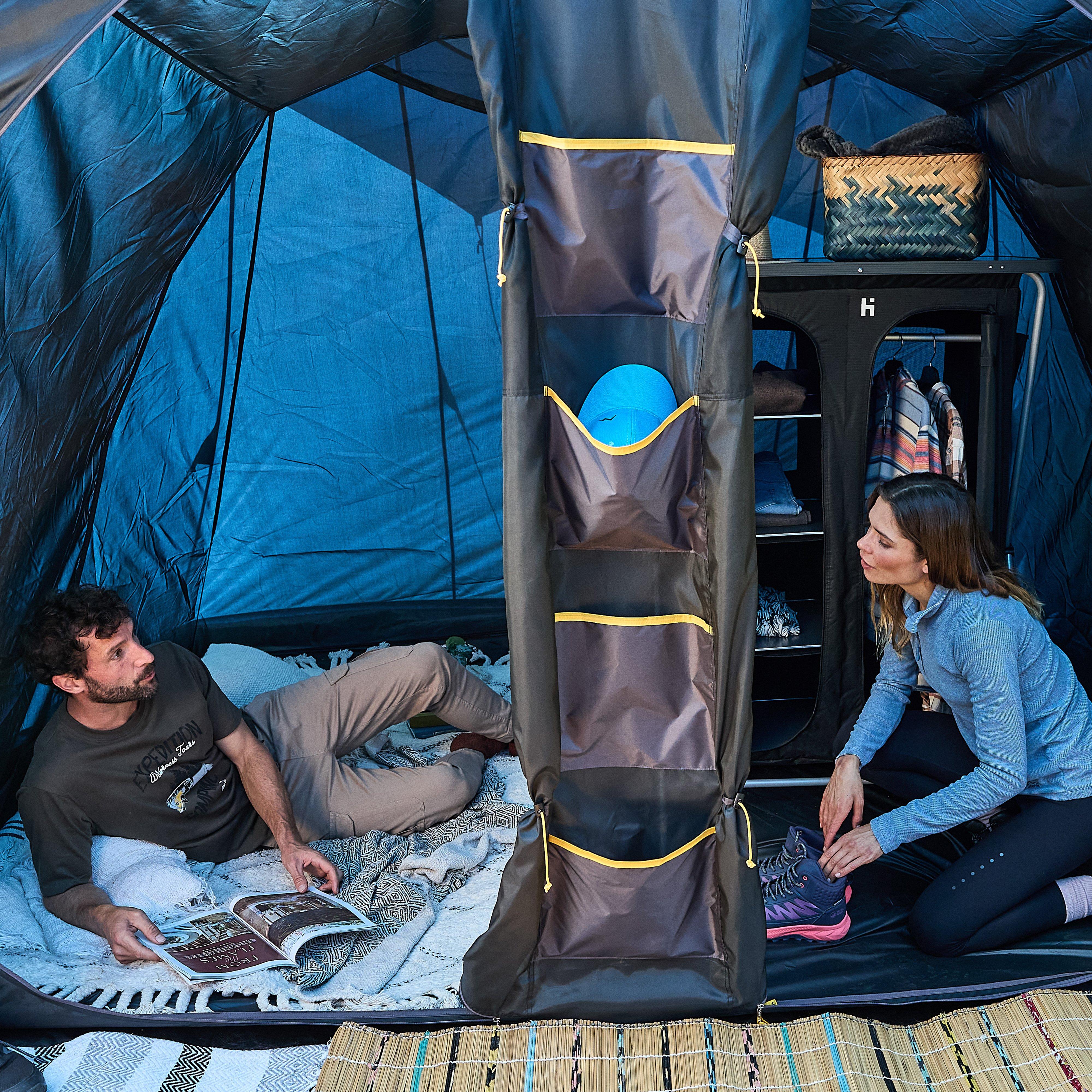 Blue Hi-Gear Zenobia 8 Eclipse Tent – Blacks
