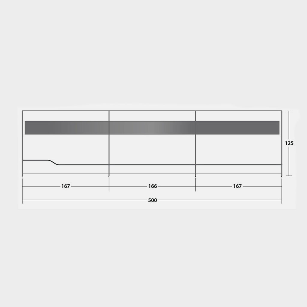 Windscreen 500cm