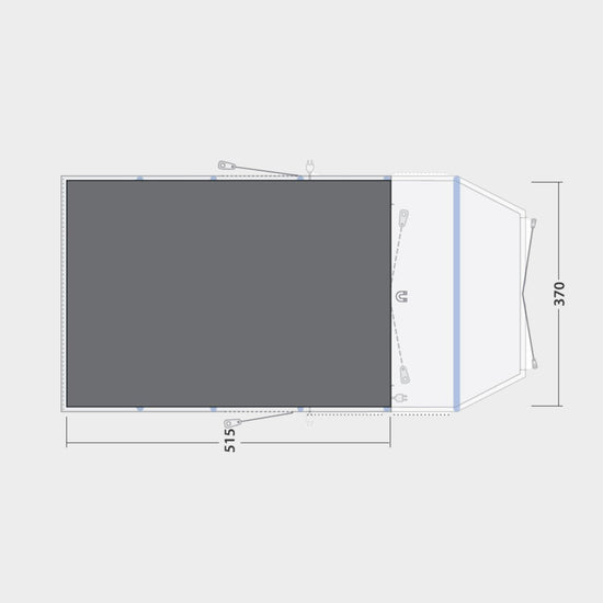 Wood Lake 6ATC Footprint Groundsheet