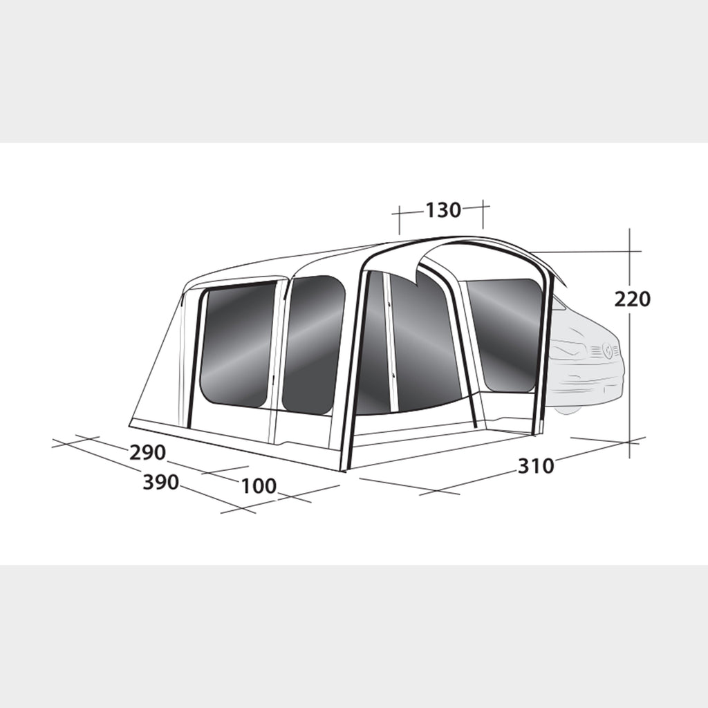 Jonesville 290SA Flex Driveaway Awning