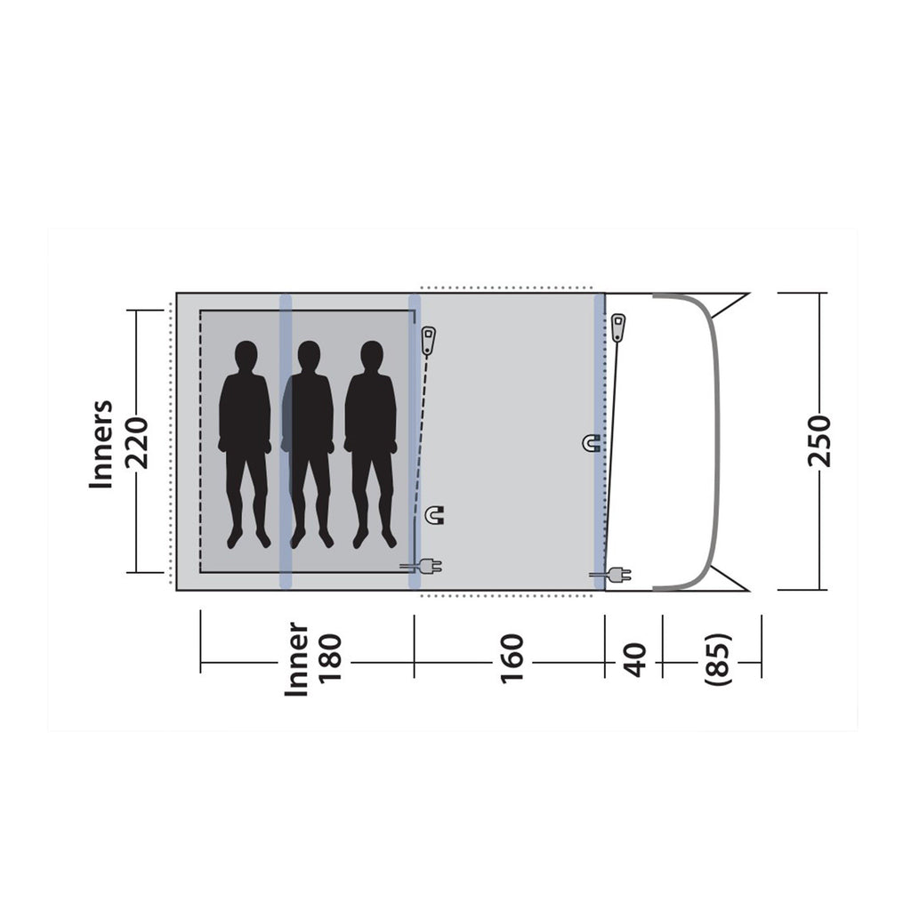 Elmdale 3PA Air Tent