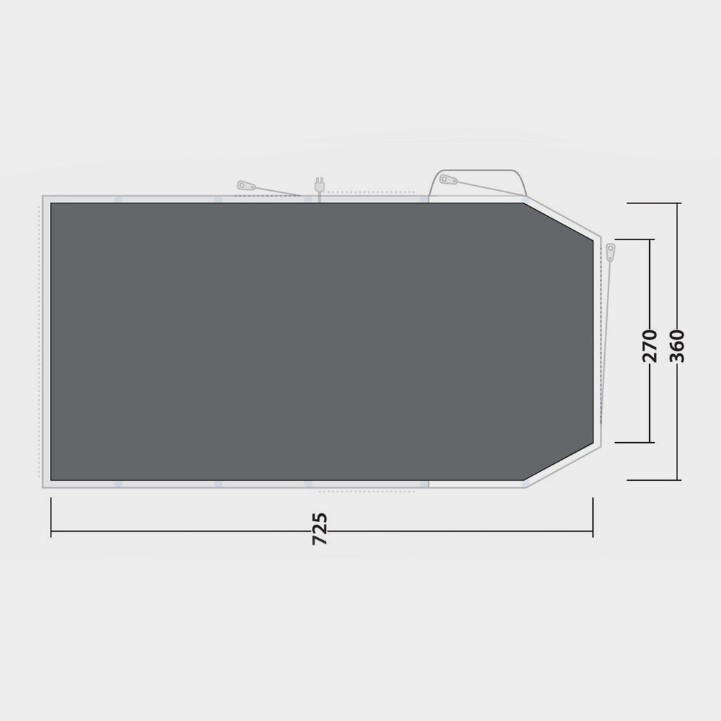 Knightdale 8PA Footprint LUX Groundsheet