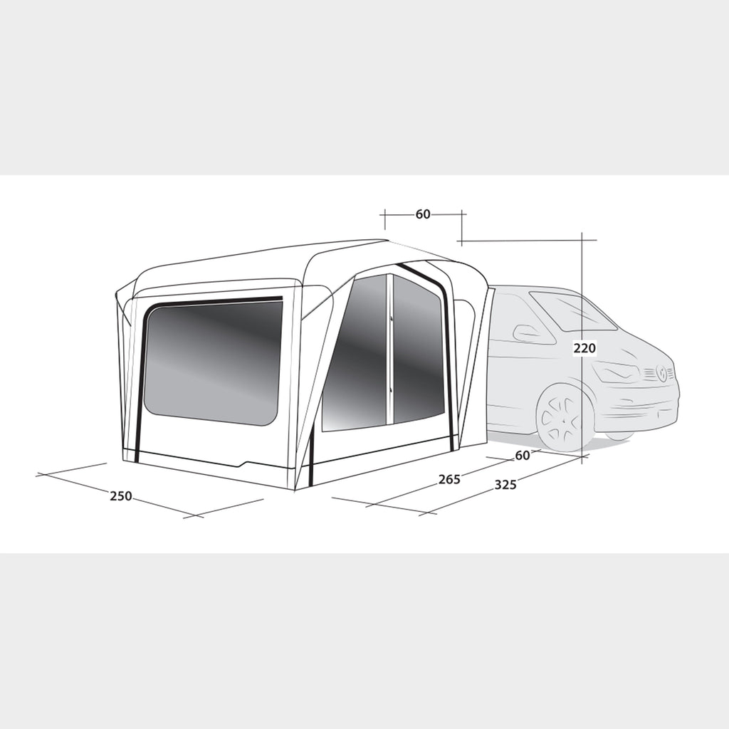 Crossville 250SA Driveaway Awning