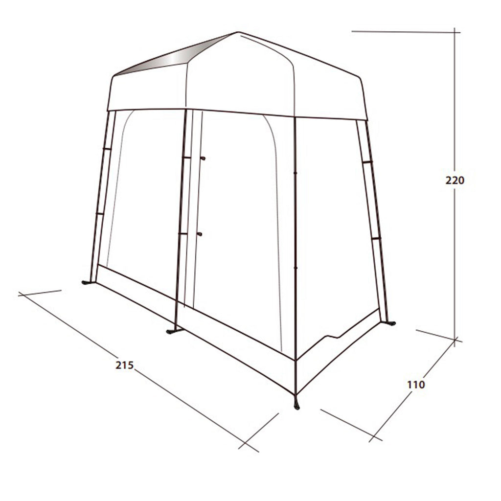 Seahaven Double Comfort Station Toilet Tent