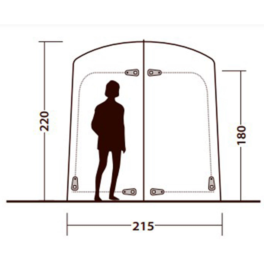 Seahaven Double Comfort Station Toilet Tent