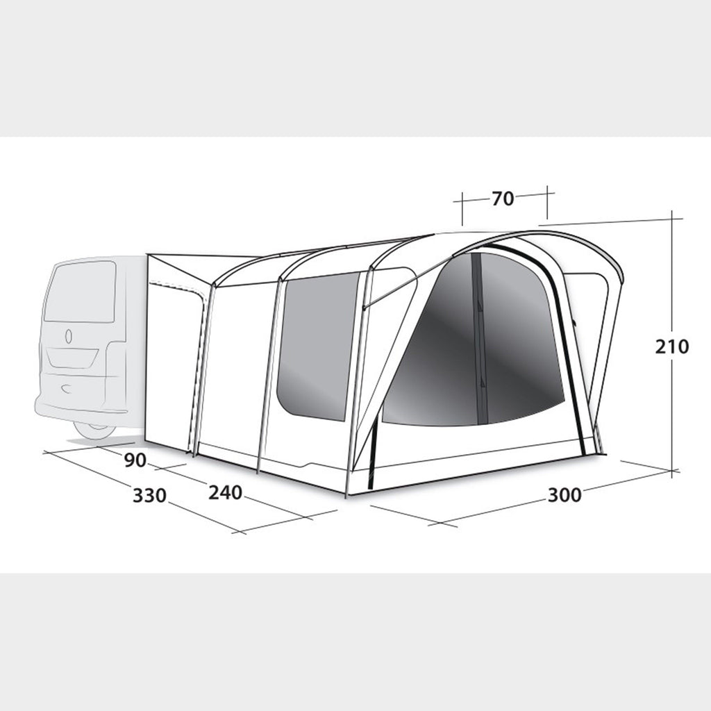 Waystone 240 Drive Away Awning