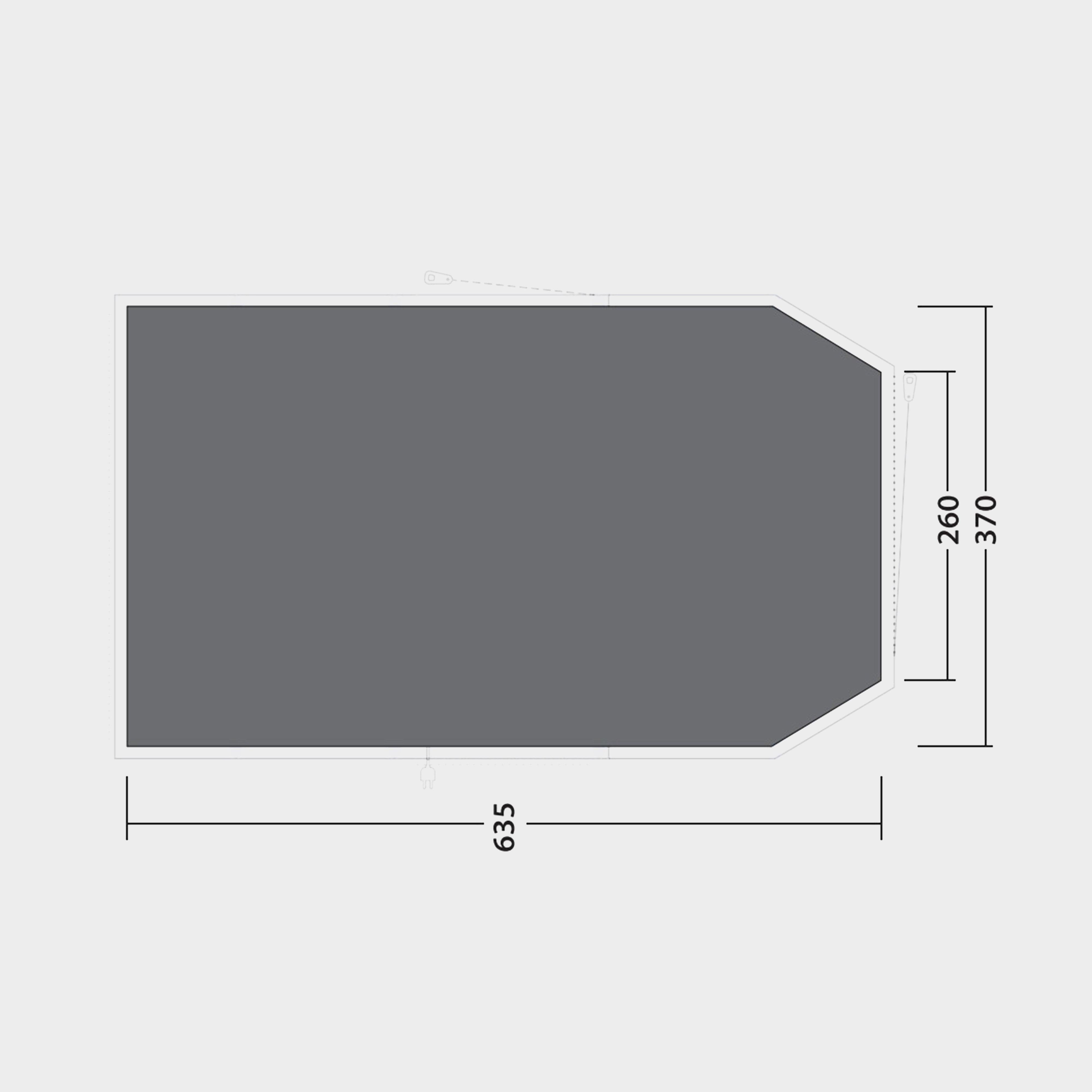 Parkdale 6PA Footprint LUX Groundsheet