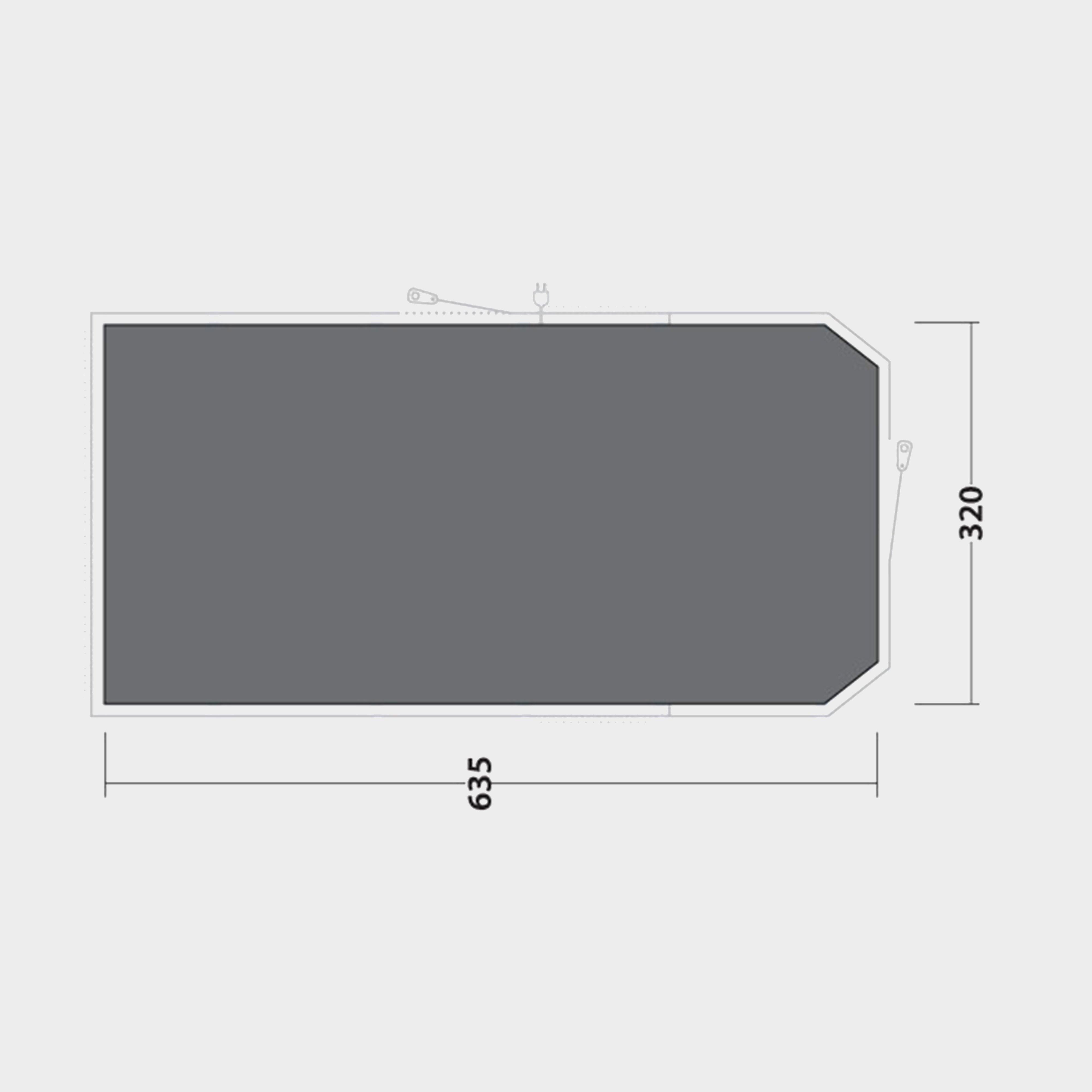 Stonehill 5 Air Footprint LUX Groundsheet 2024