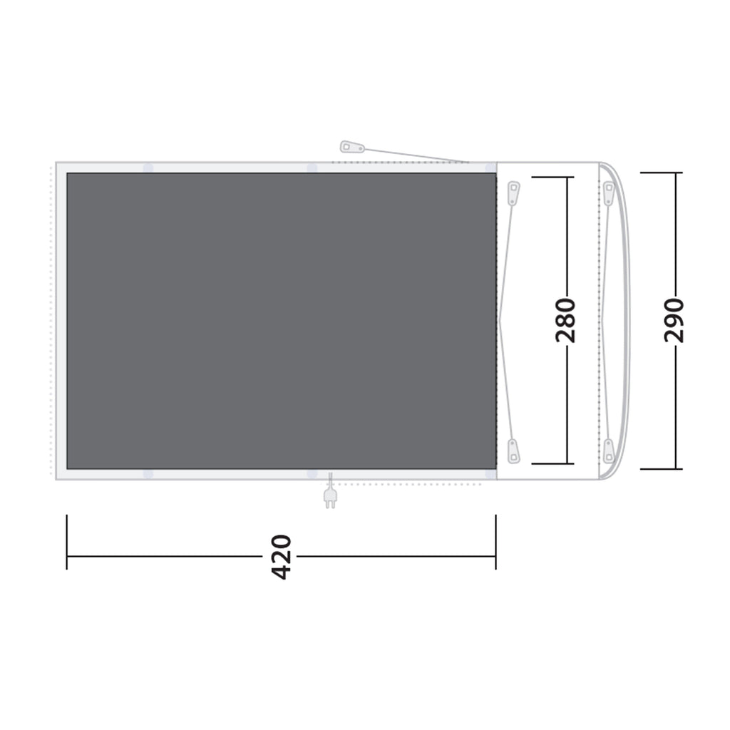 Roseville 4SA Footprint Groundsheet 310cm x 410cm