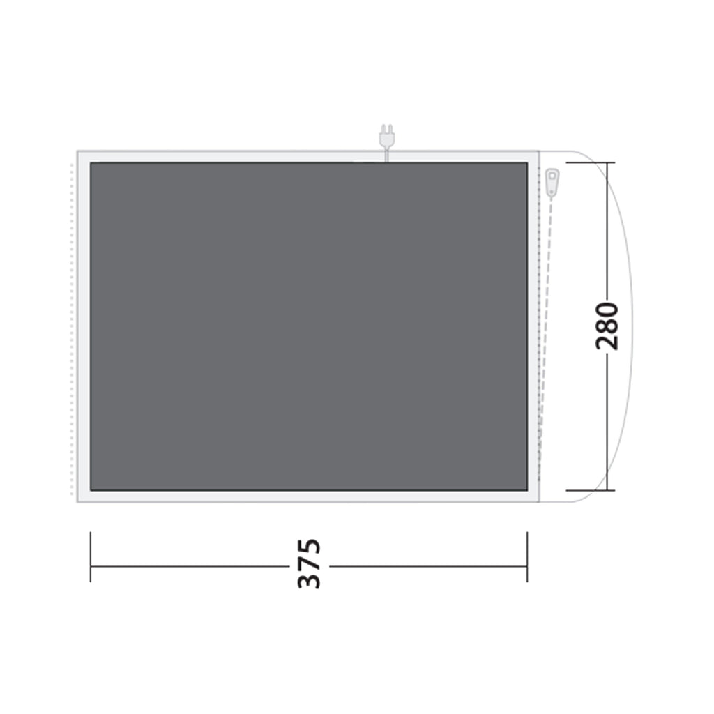 Oakwood 5 Footprint Groundsheet 280cm x 375cm